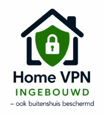 Home VPN ingebouwd, ook buitenshuis beschermd